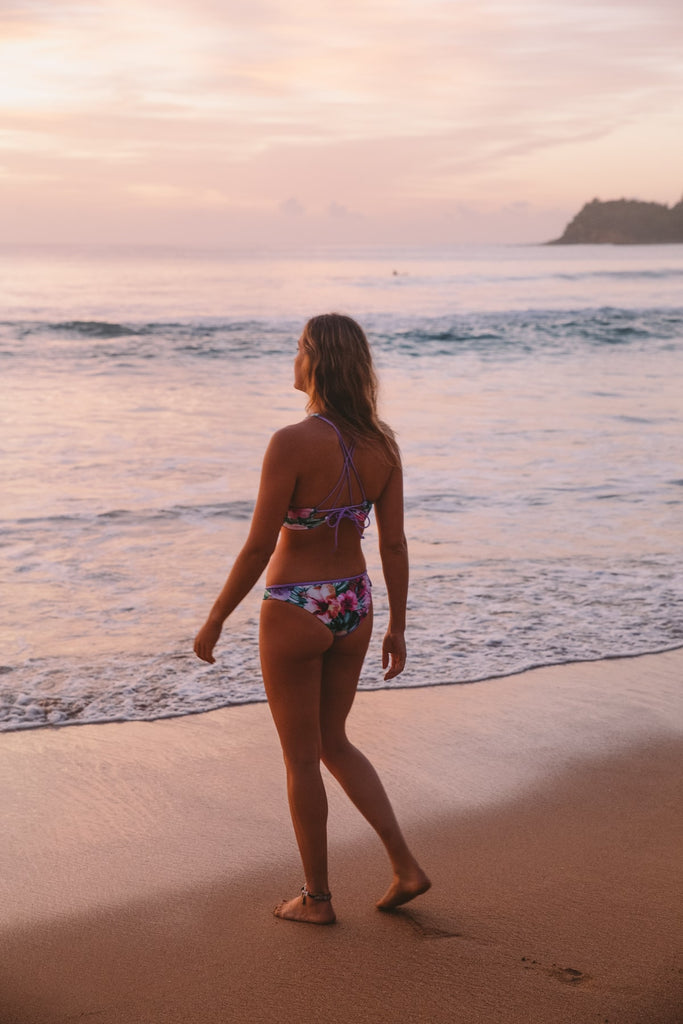 Manly Beach Demalou Surf Bikini Women's sustainable reversible swimwear