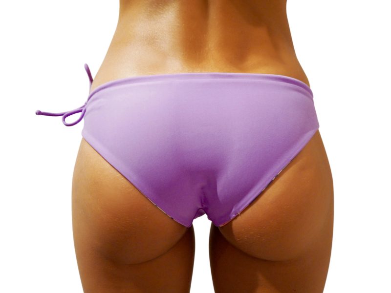 purple surf bikini bottom